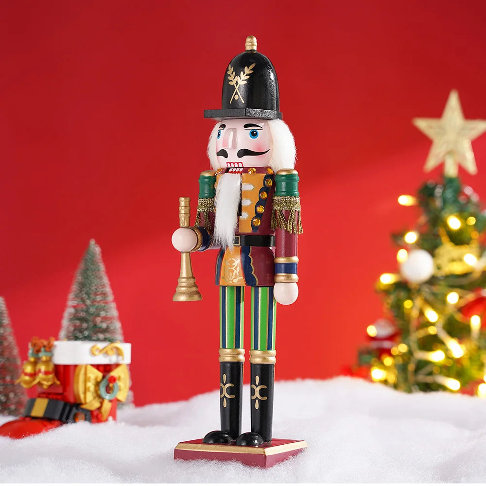 Nutcracker Puppet Soldier Ornament Doll