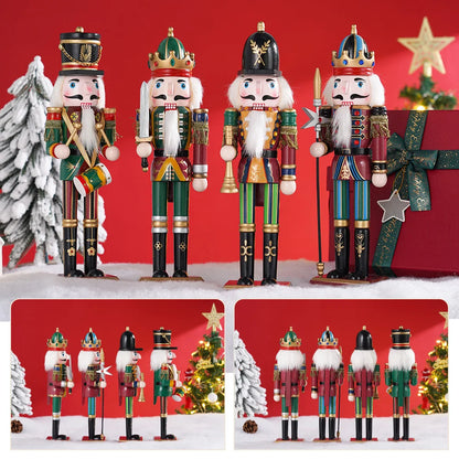 Nutcracker Puppet Soldier Ornament Doll