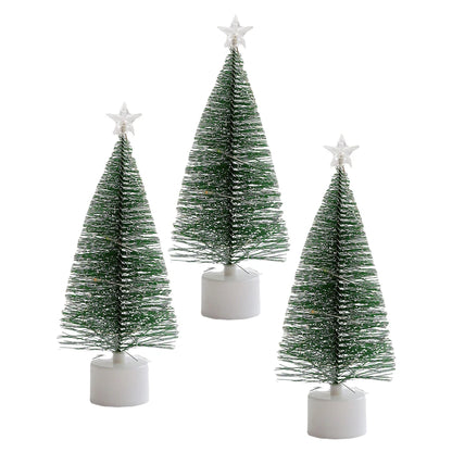 Mini Artificial Christmas Tree with Colorful LED
