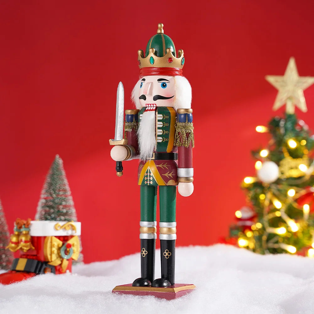 Nutcracker Puppet Soldier Ornament Doll