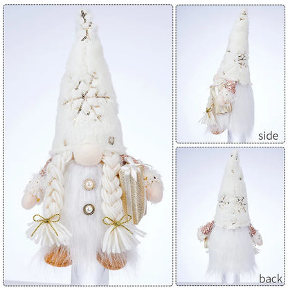 Glowing Gnome Christmas Faceless Doll 30cm