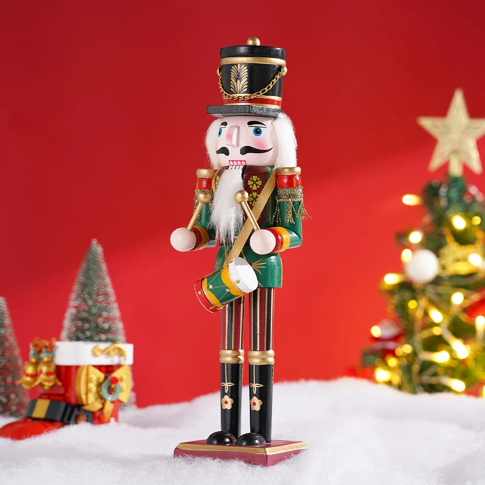 Nutcracker Puppet Soldier Ornament Doll