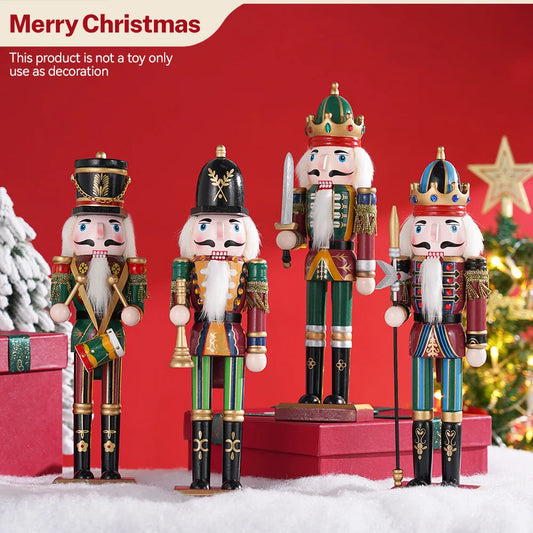 Nutcracker Puppet Soldier Ornament Doll