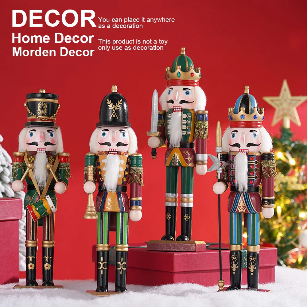 Nutcracker Puppet Soldier Ornament Doll